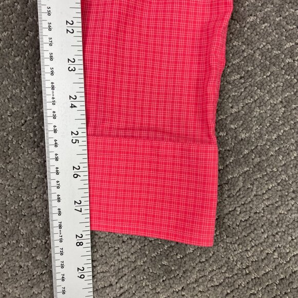 Eton Button Down Shirt Men's 44 17.5 Pink Gingham Check York Cotton - Picture 12 of 12